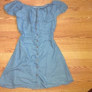 Off the shoulder dress